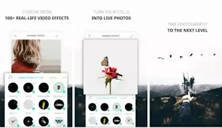 تحميل تطبيق VIMAGE Live Photo Editor لتصميم الصور واضافة مؤثرات حية ومتحركة اليها بطريقة احترافية مجانا للاندرويد